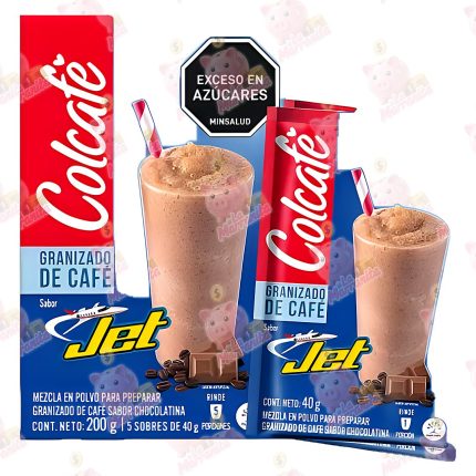 CAFE COLCAFE JET 200GR 5 SOBRES CJ*12