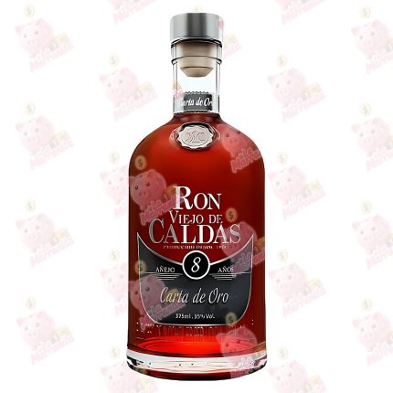 RON CALDAS 8 AÑOS 375ML CJ *24