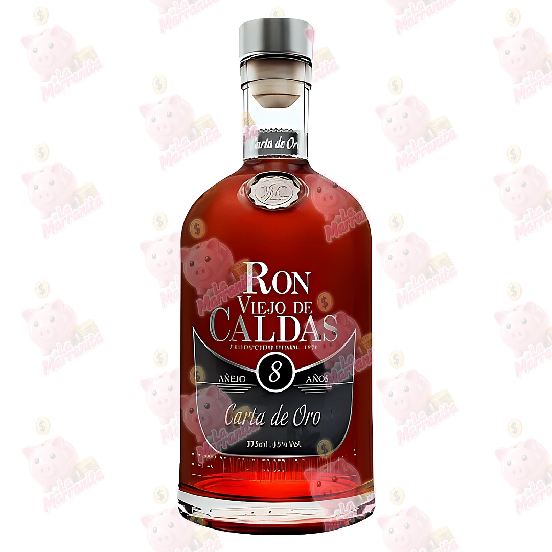 Ron caldas 8 aÑos 375ml cj 24 lamarranita Com Lamarranita Com lamarranita Com ron caldas 8 aÑos 375ml cj 24